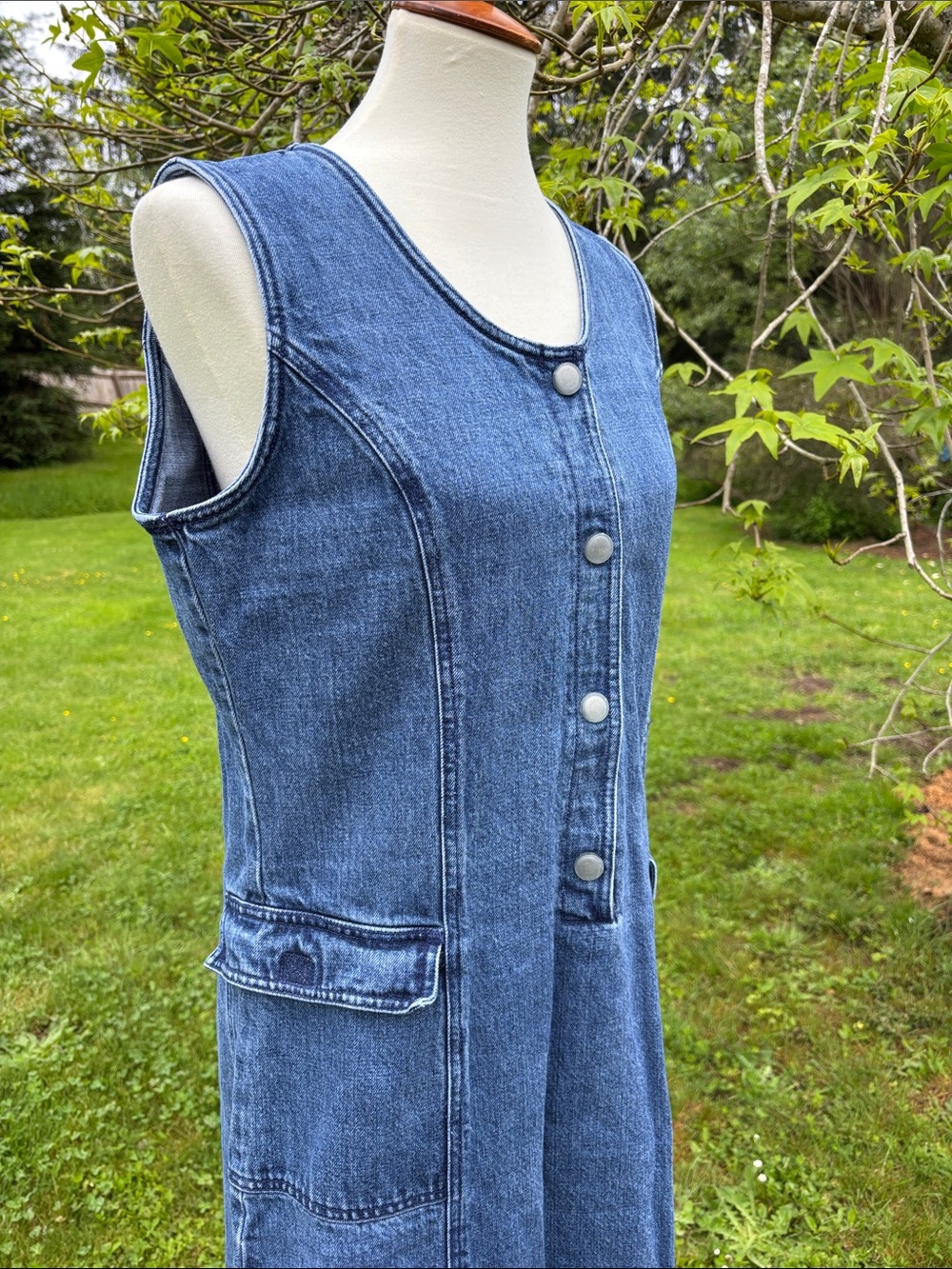 Woolrich Vintage Denim Jumper - Picture 5 of 12